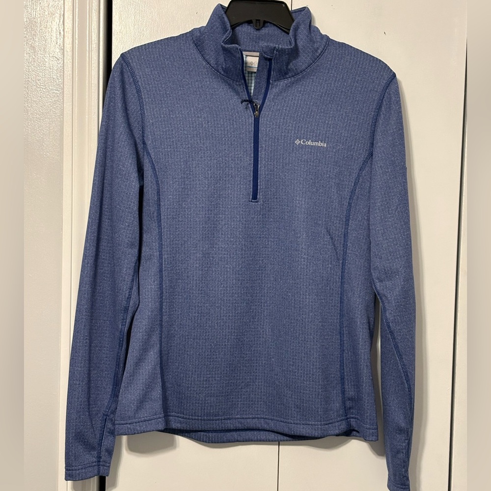 Columbia quarter zip, size large